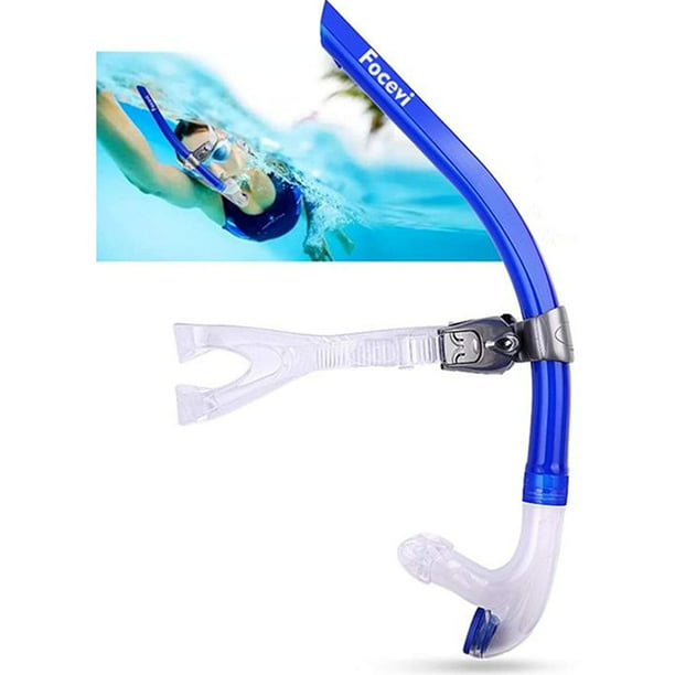 Premium Swimming Snorkel Front Wet Breathing Tube Swimmer Lap Swim Mouthpiece